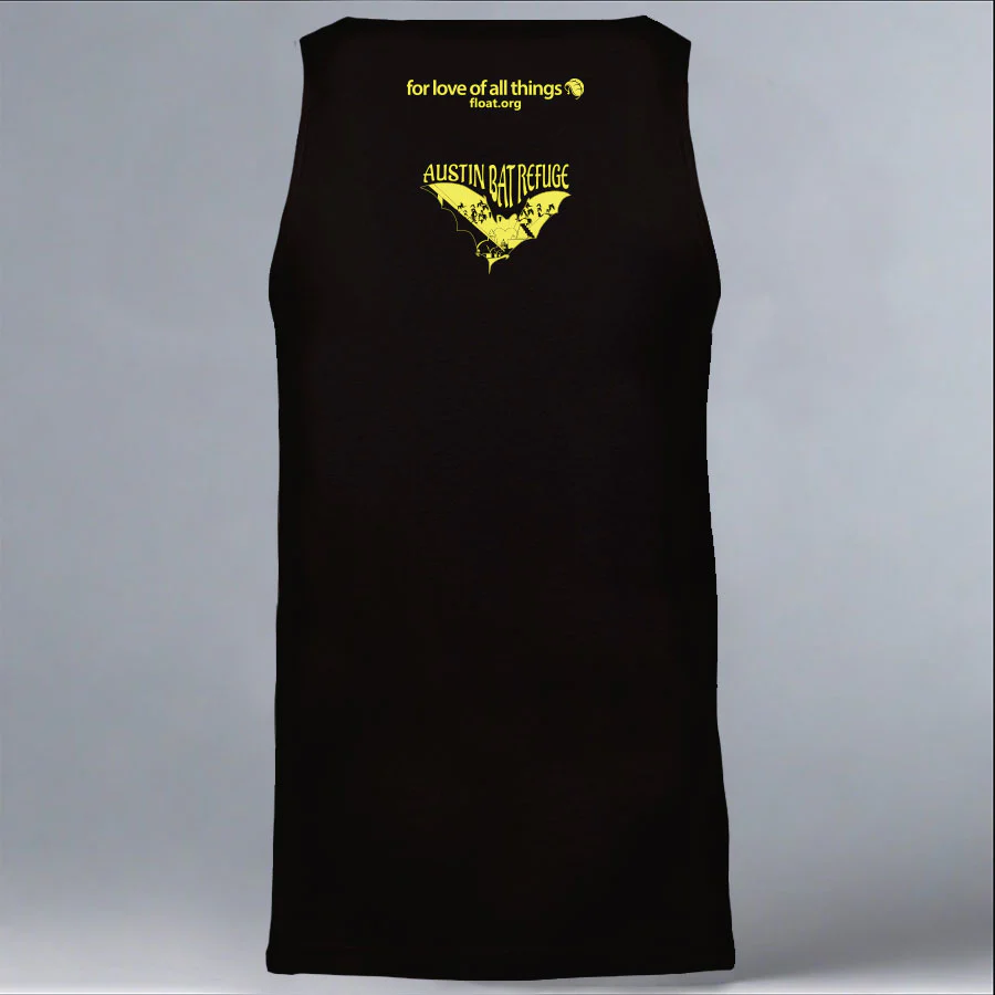 Austin Bat Refuge - Unisex Tank - Black - Image 3