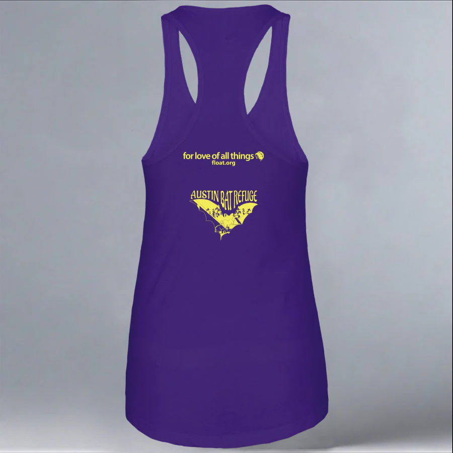 Austin Bat Refuge - Unisex Tank - Purple Rush - Image 3