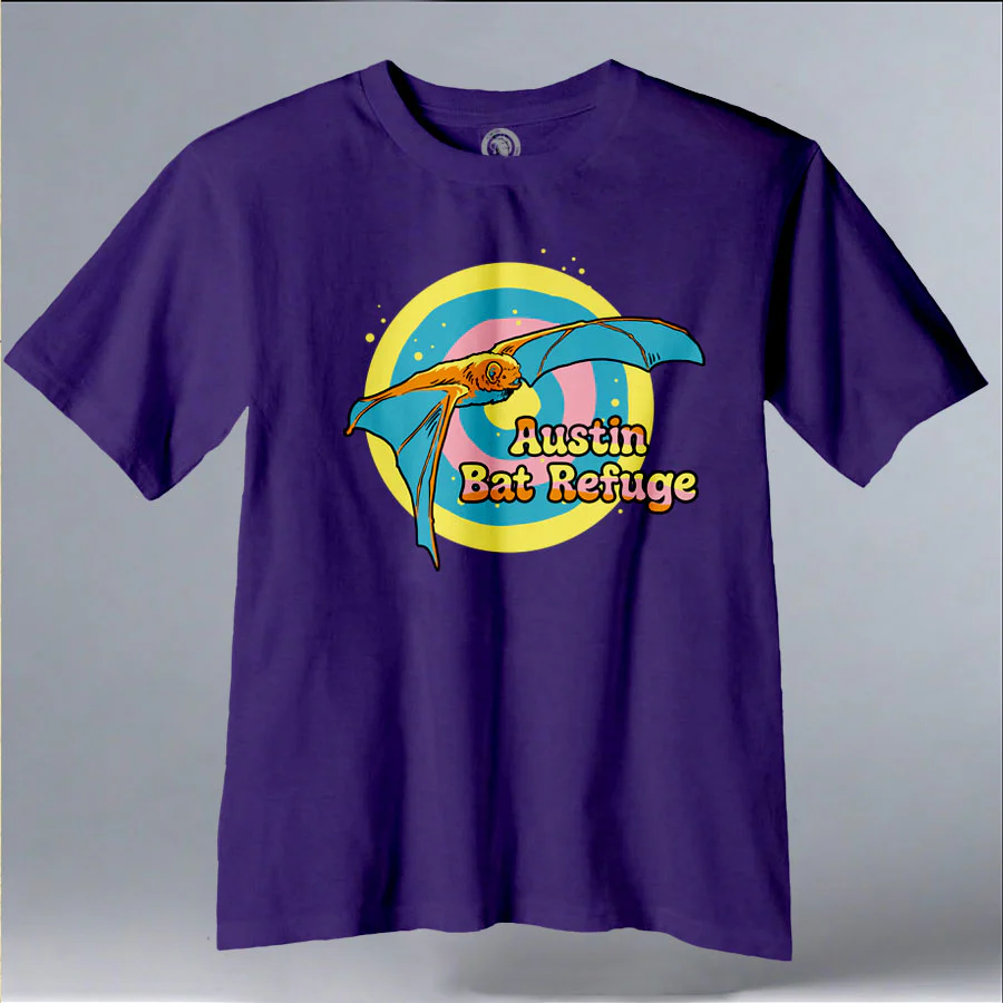 Austin Bat Refuge - Youth - Purple Rush