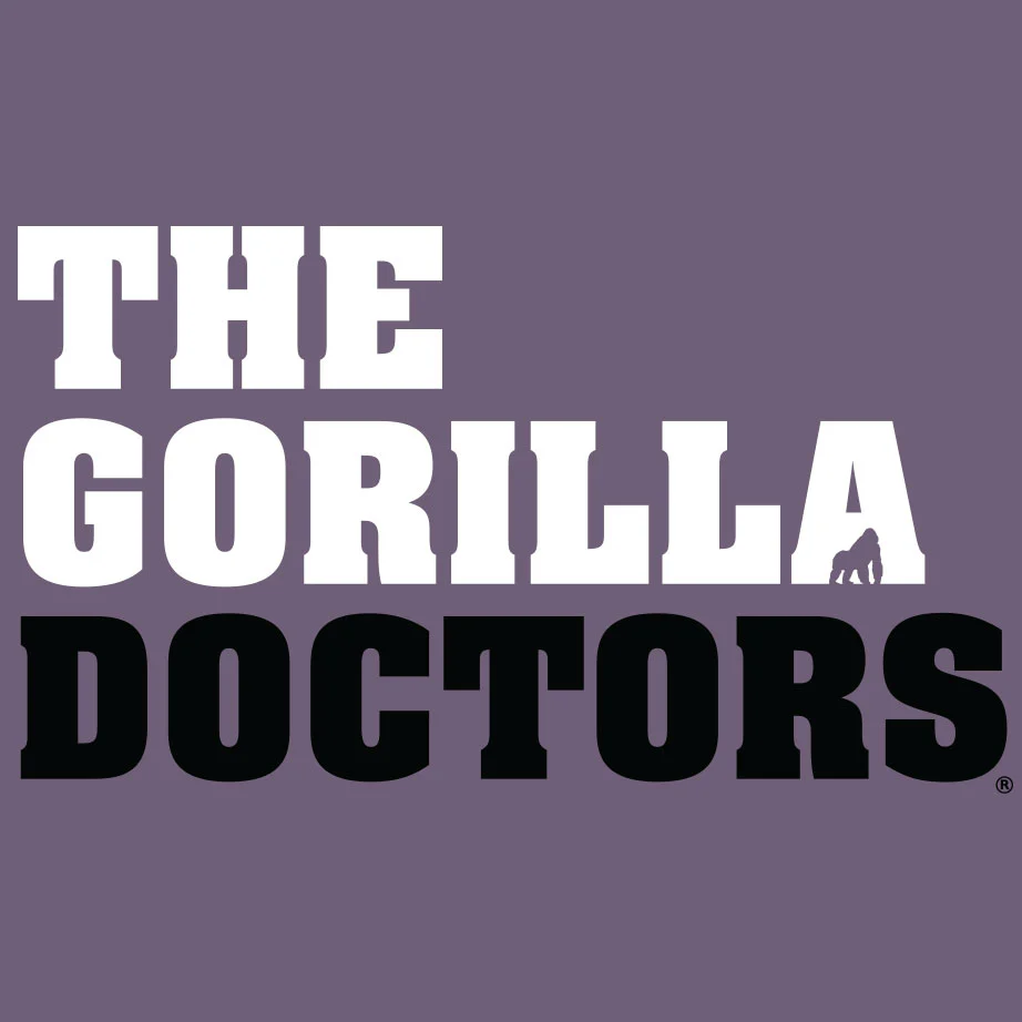 Gorilla Doctors - 100% ORGANIC Adult Allmade® Tee - Cosmic Purple - Image 2
