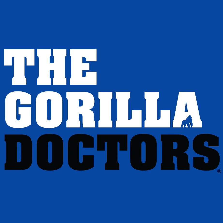 Gorilla Doctors - Adult Long Sleeve - Royal - Image 2