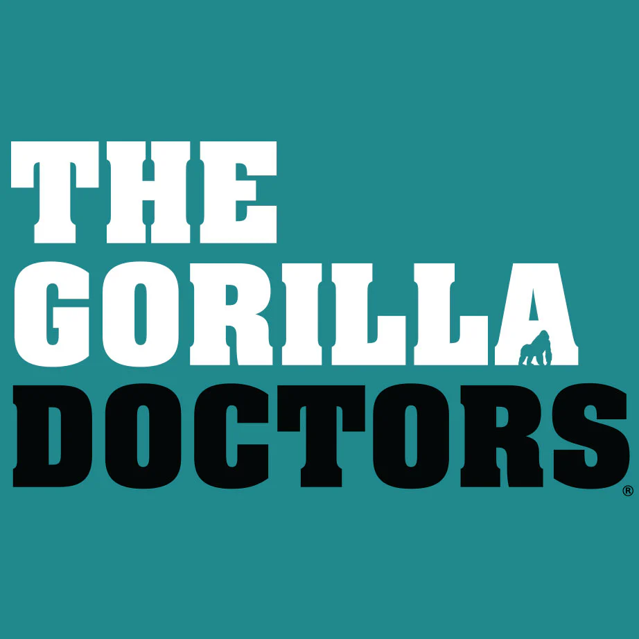 Gorilla Doctors - Adult - Teal - Image 2