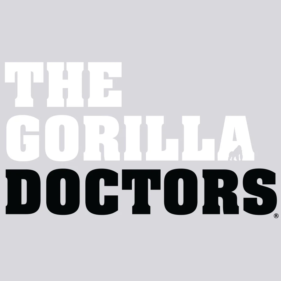 Gorilla Doctors - Ladies Triblend Dolman - Heather White - Image 2
