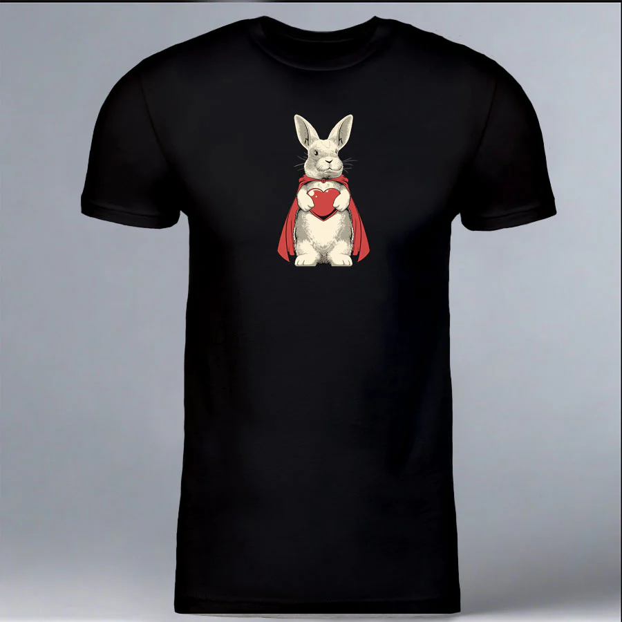 Rabbit Haven - Adult - Black