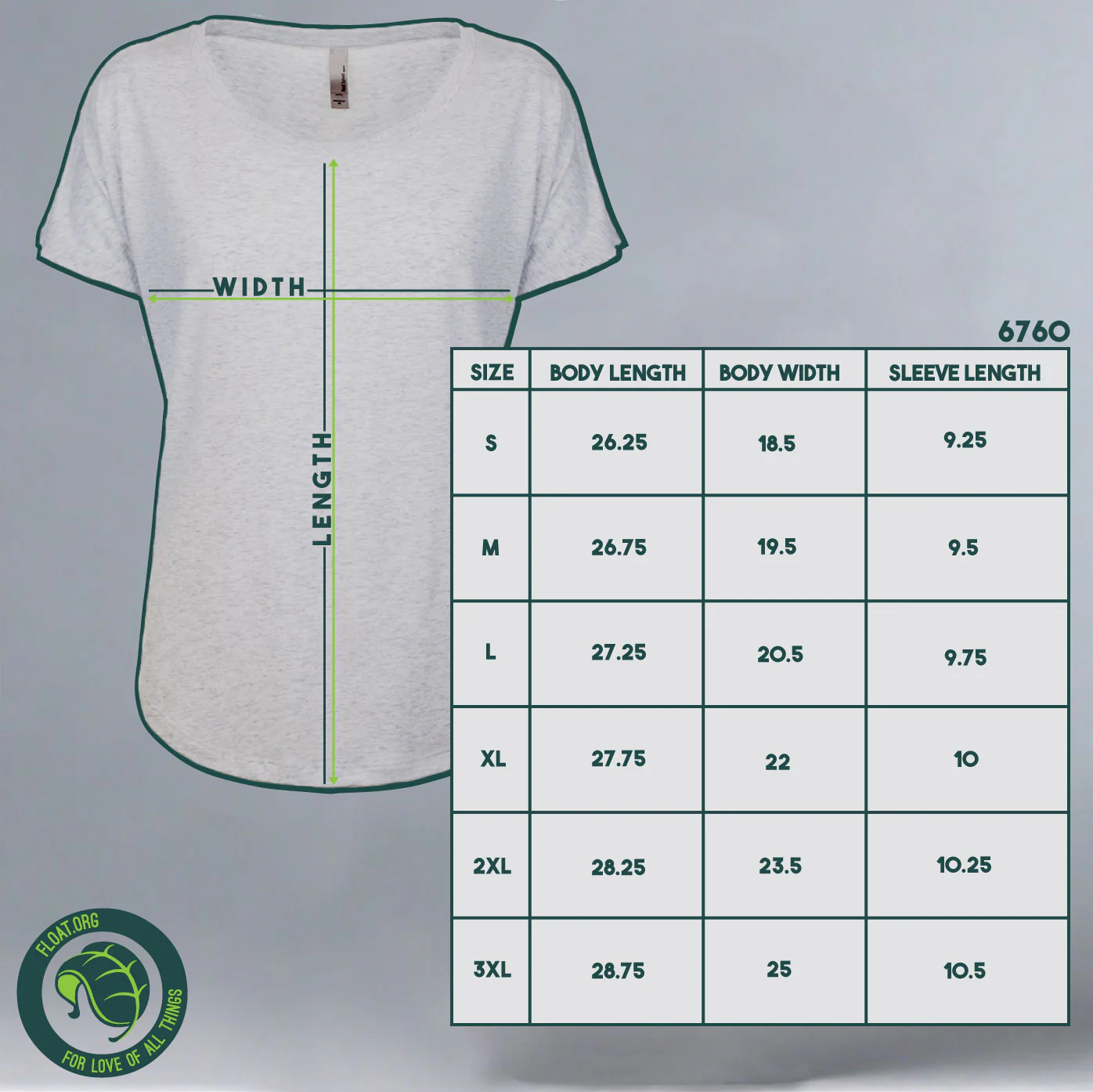 SOWA Goat Sanctuary - Ladies Triblend Dolman - Heather White - Image 4