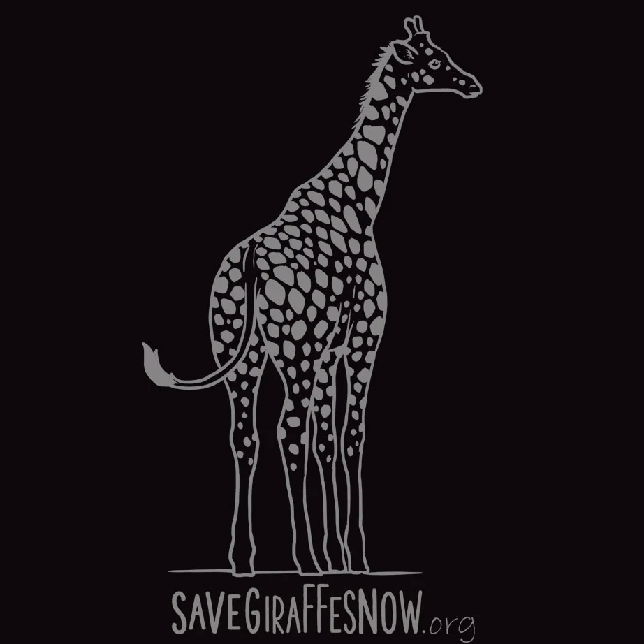 Save Giraffes Now - Adult - Black - Image 4