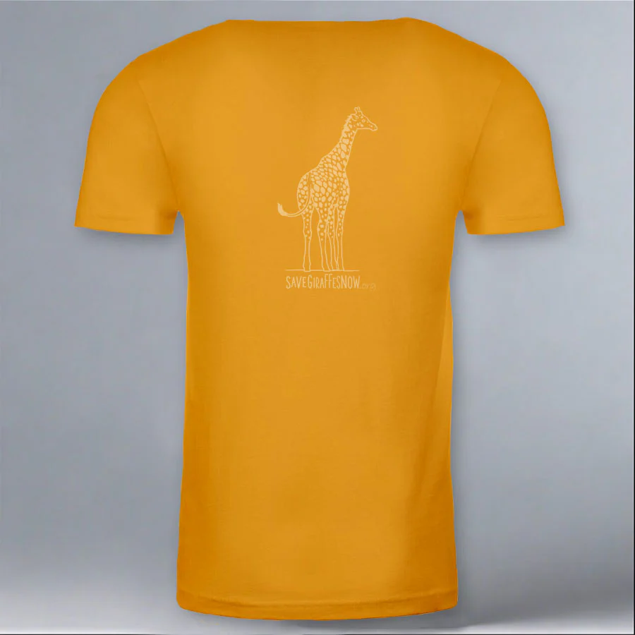 Save Giraffes Now - Adult - Gold - Image 2