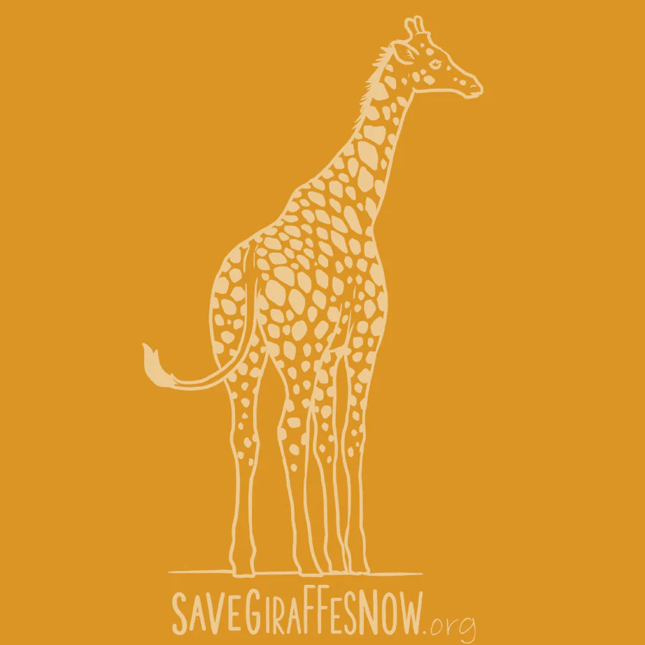 Save Giraffes Now - Adult - Gold - Image 4