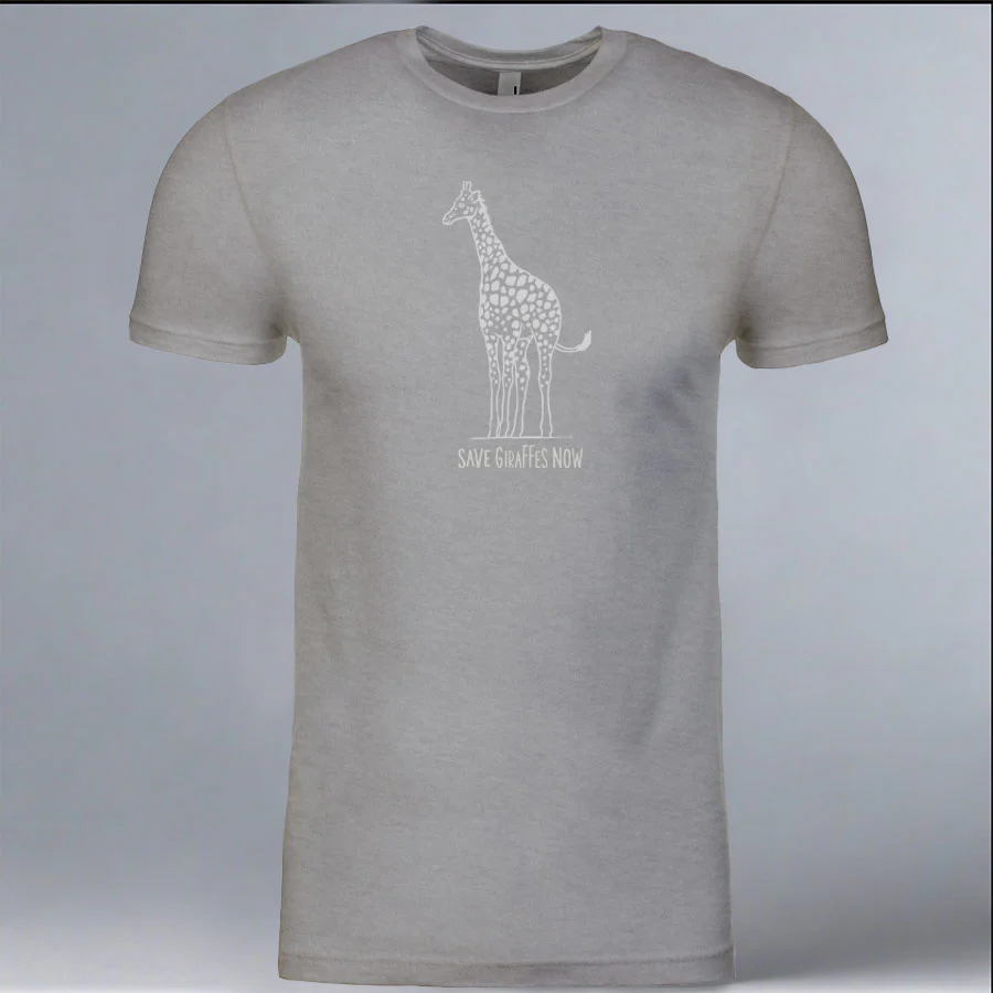 Save Giraffes Now - Adult - Heather Gray