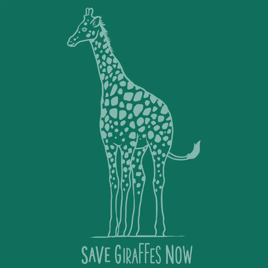Save Giraffes Now - Adult - Royal Pine - Image 3