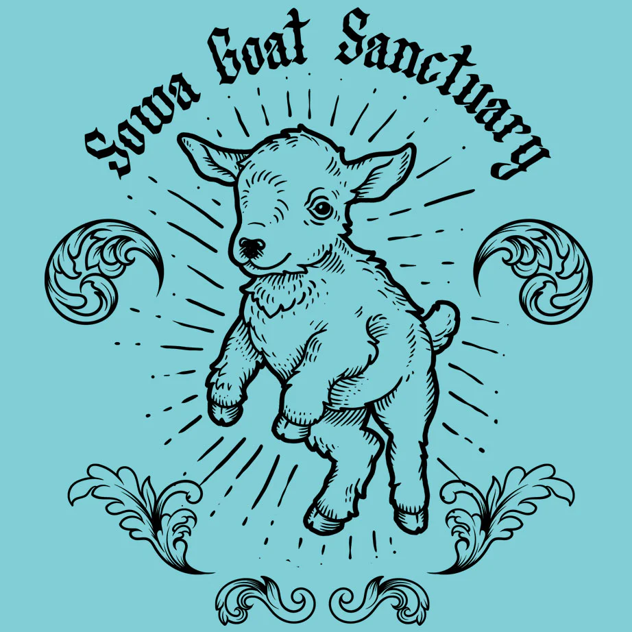 SOWA Goat Sanctuary - Unisex Tank - Tahiti Blue - Image 2